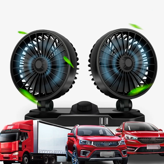 Duplo Automotive 360° Fan [ULTRA POWERFUL]