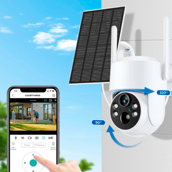 Solar Vision Security Camera [ULTRA HD 4K]